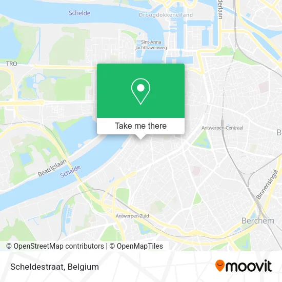 Scheldestraat map