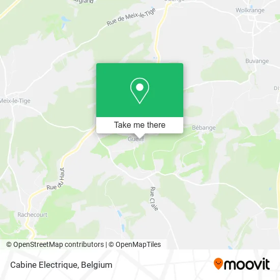 Cabine Electrique map