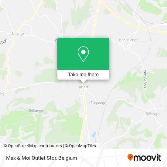 Max & Moi Outlet Stor plan