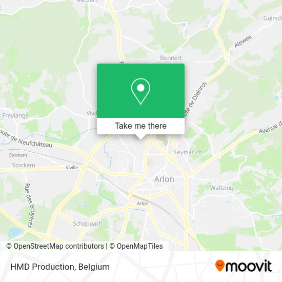 HMD Production map