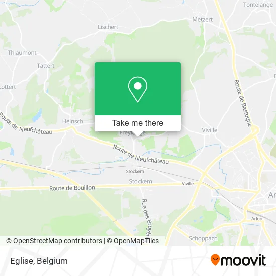 Eglise map