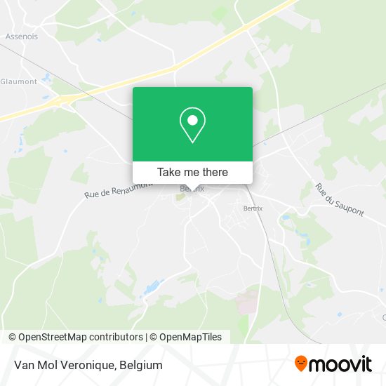 Van Mol Veronique map