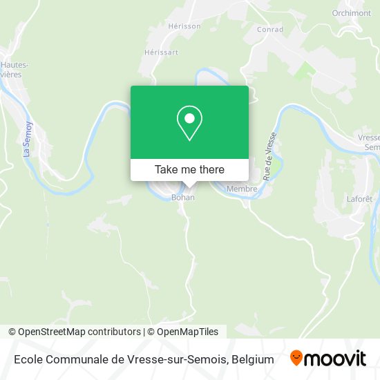 Ecole Communale de Vresse-sur-Semois map