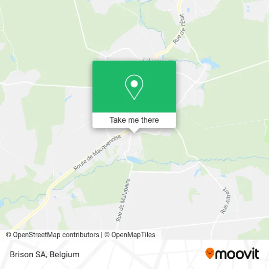Brison SA map