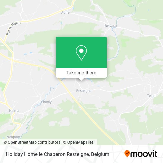 Holiday Home le Chaperon Resteigne map