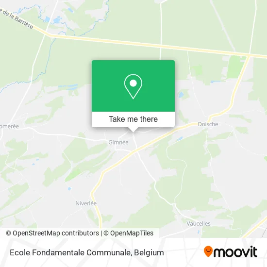 Ecole Fondamentale Communale map