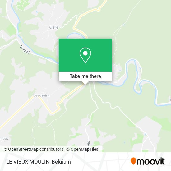 LE VIEUX MOULIN map