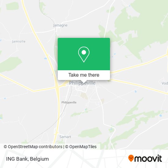 ING Bank map