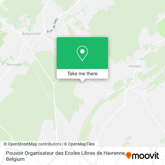 Pouvoir Organisateur des Ecoles Libres de Havrenne map