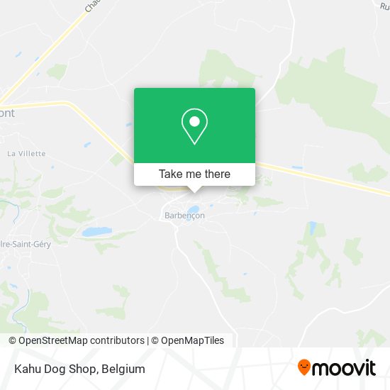 Kahu Dog Shop map