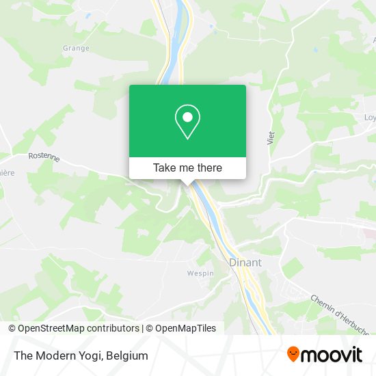 The Modern Yogi map