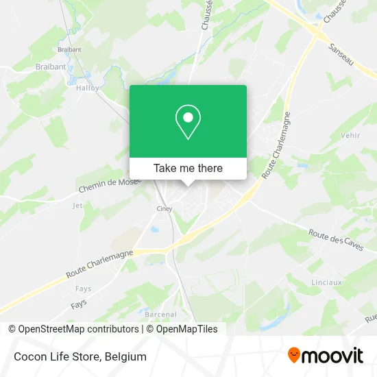 Cocon Life Store map