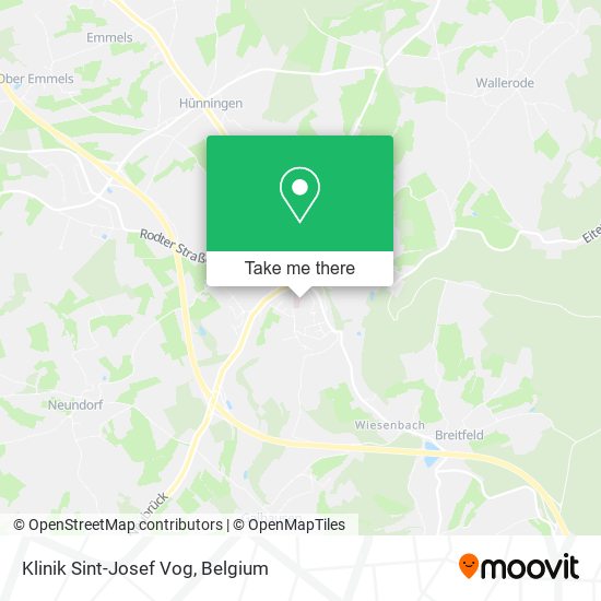 Klinik Sint-Josef Vog plan