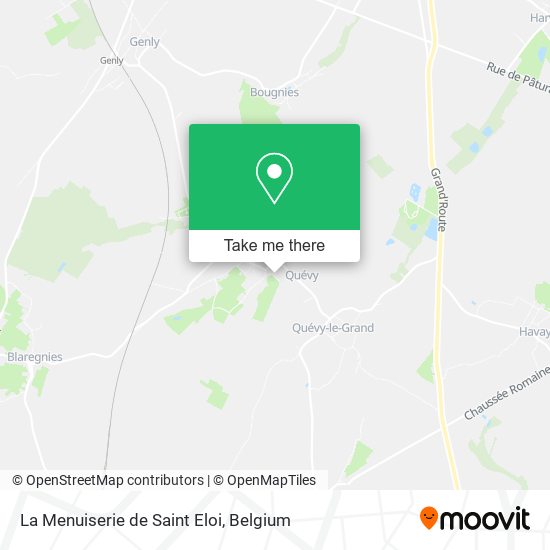 La Menuiserie de Saint Eloi map