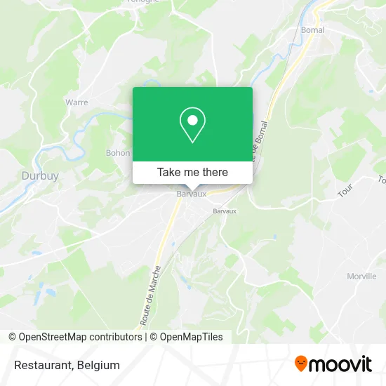 Restaurant map