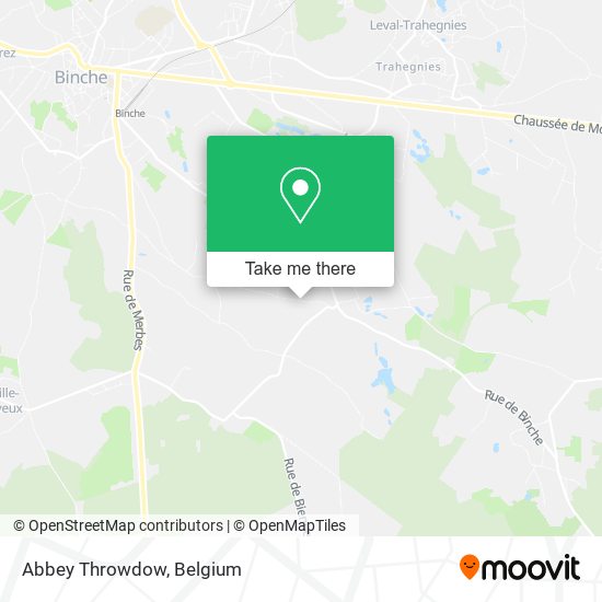 Abbey Throwdow map