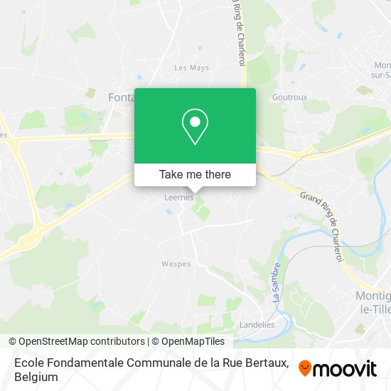 Ecole Fondamentale Communale de la Rue Bertaux map