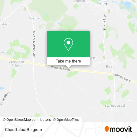 Chauffalux map
