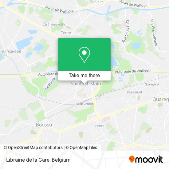 Librairie de la Gare plan