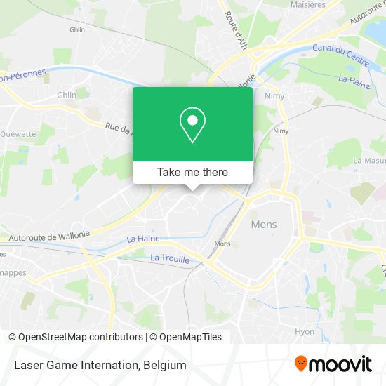 Laser Game Internation map