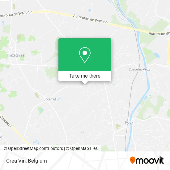 Crea Vin map