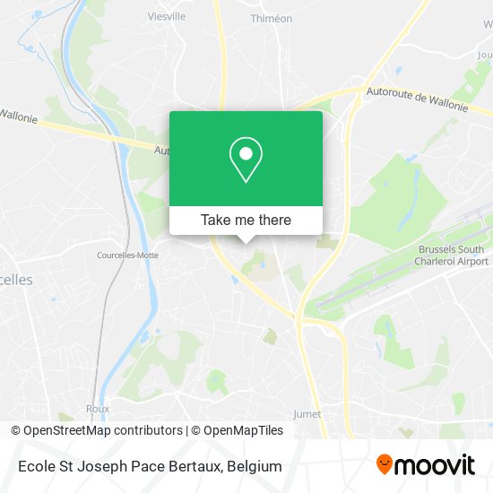 Ecole St Joseph Pace Bertaux map
