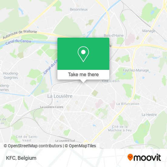 KFC map