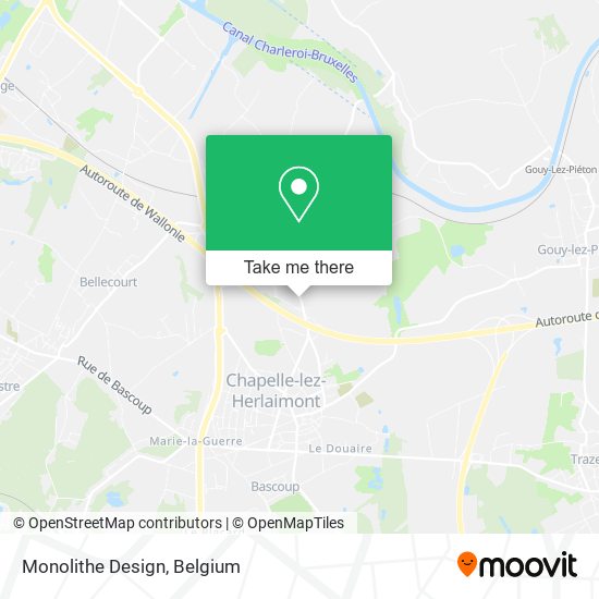 Monolithe Design map
