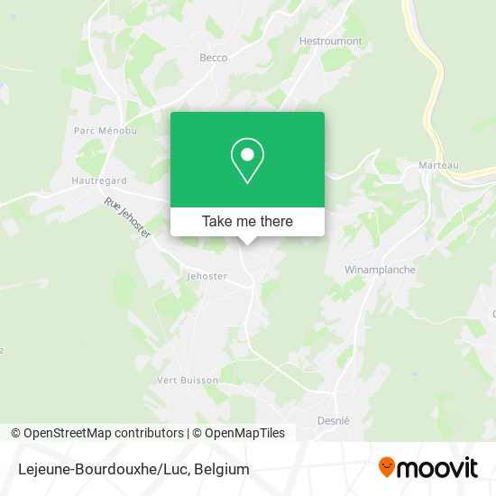 Lejeune-Bourdouxhe/Luc map