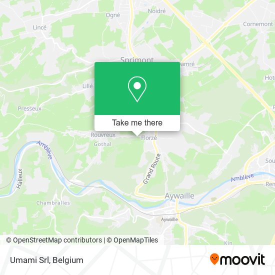 Umami Srl map