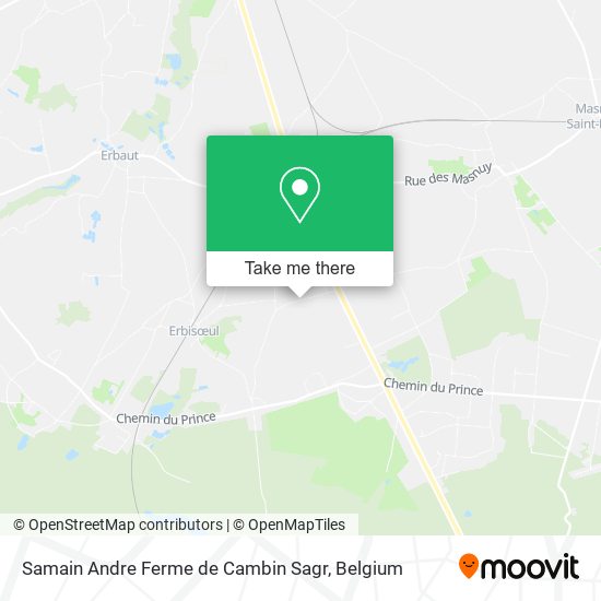 Samain Andre Ferme de Cambin Sagr map