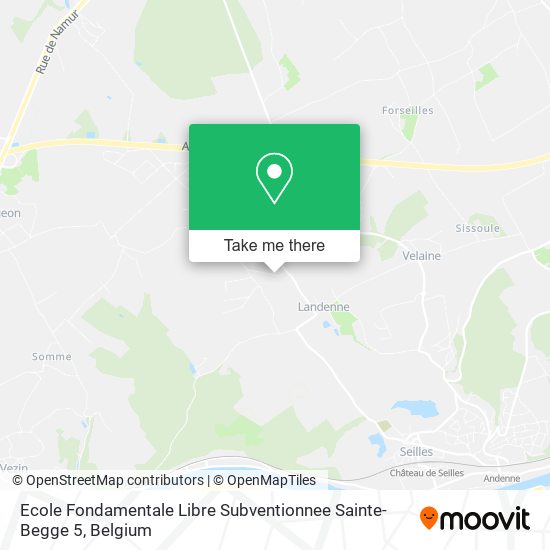 Ecole Fondamentale Libre Subventionnee Sainte-Begge 5 map