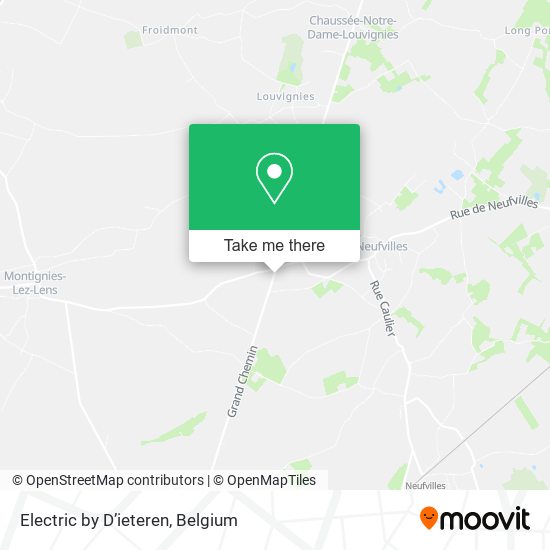 Electric by D’ieteren map