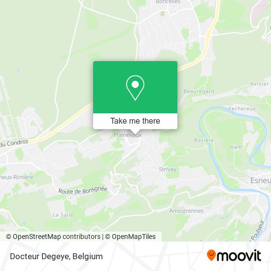 Docteur Degeye map