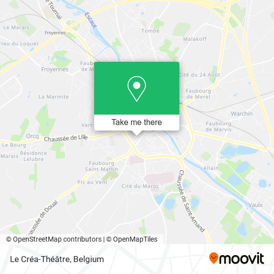 Le Créa-Théâtre map