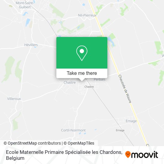 Ecole Maternelle Primaire Spécialisée les Chardons map