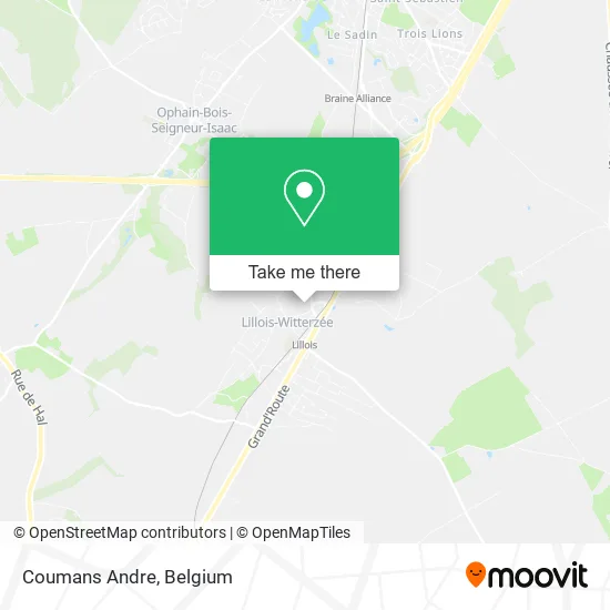 Coumans Andre map