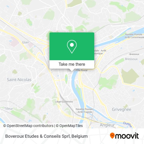 Boveroux Etudes & Conseils Sprl map