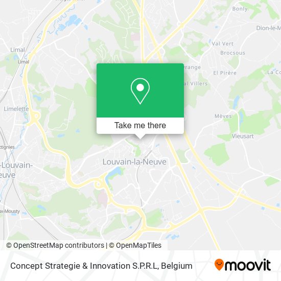 Concept Strategie & Innovation S.P.R.L map