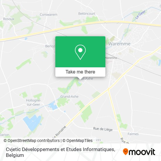 Cvjetic Développements et Etudes Informatiques map