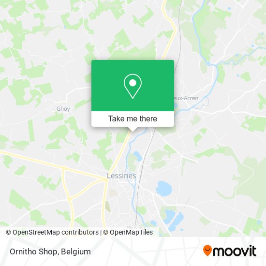 Ornitho Shop map