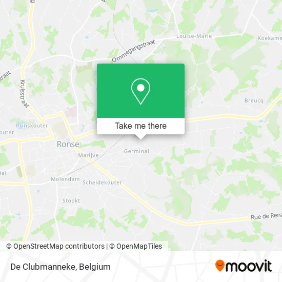 De Clubmanneke map