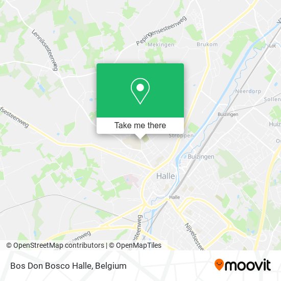 Bos Don Bosco Halle map