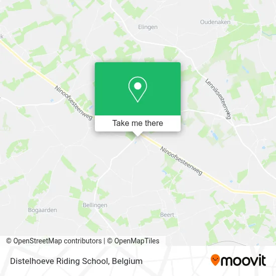 Distelhoeve Riding School map