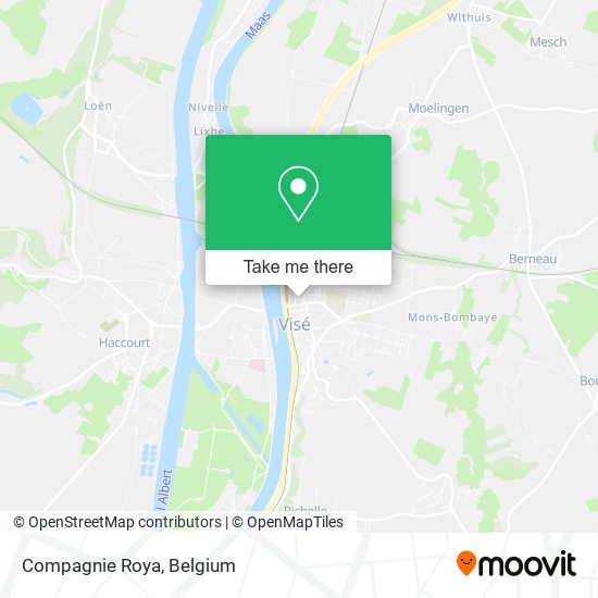 Compagnie Roya map