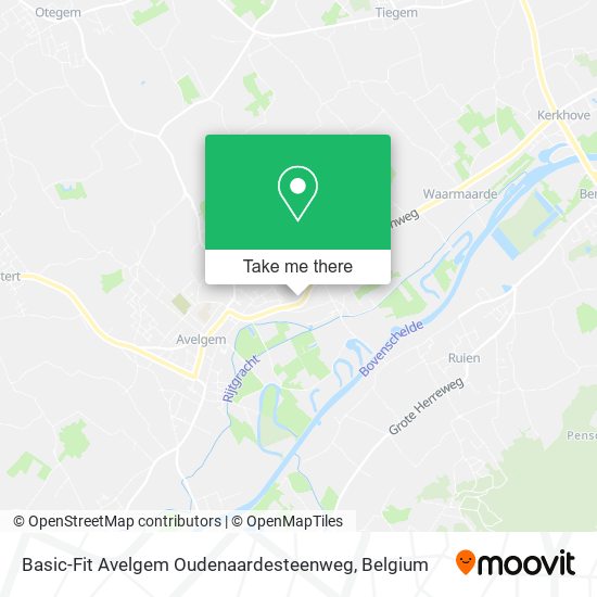 Basic-Fit Avelgem Oudenaardesteenweg map