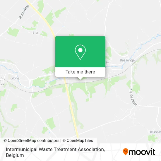 Intermunicipal Waste Treatment Association map