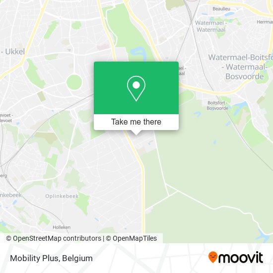 Mobility Plus map