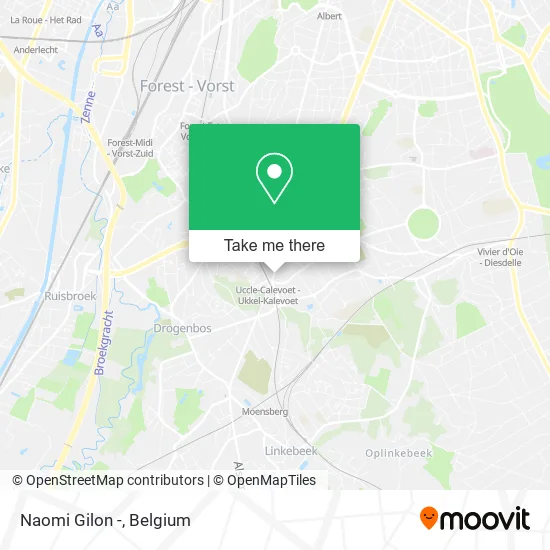 Naomi Gilon - map