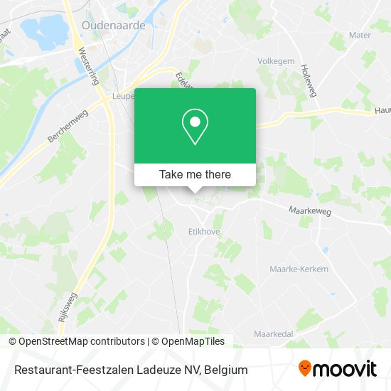 Restaurant-Feestzalen Ladeuze NV map
